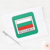 Bulgarije Vierkante Sticker (Envelop)