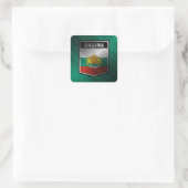 Bulgarije Vierkante Sticker (Tas)