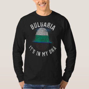 Bulgarije vlag in mijn dna - Bulgaars T-shirt