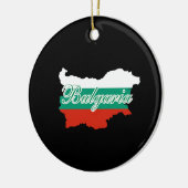 Bulgarije vlag kaart keramisch ornament (Links)