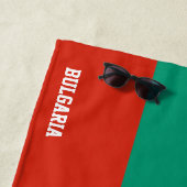 Bulgarije Vlag Prachtig Patriottisch Strandlaken (In situ)