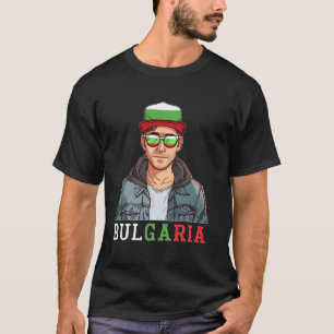 Bulgarije Vlag Souvenirs Man Uniform Land Bulgarij T-shirt