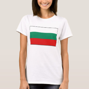 Bulgarije vlag x kaart T-Shirt
