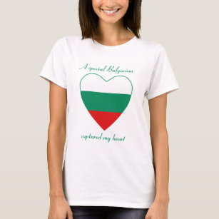 Bulgarije Vlaggenliefje T-Shirt