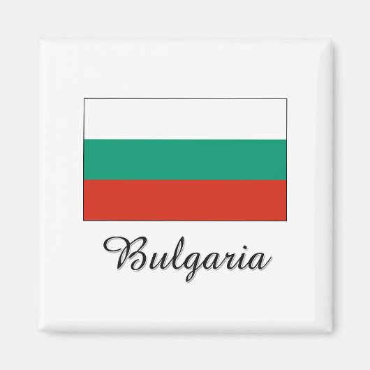 Bulgarije Vlagontwerp Magneet (Voorkant)