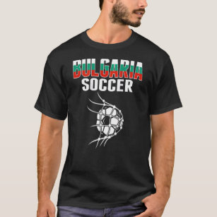bulgarije-Voetbal in netto-Football s van bulgarij T-shirt