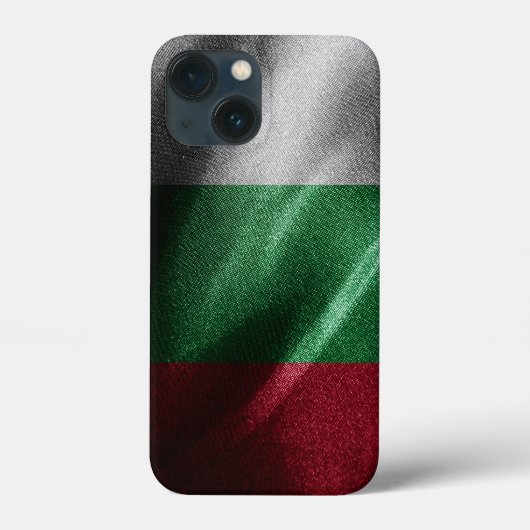 Bulgarije zijden vlag Case-Mate iPhone case (Achterkant)