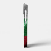 Bulgarije zijden vlag Case-Mate iPhone case (Achterkant / Links)