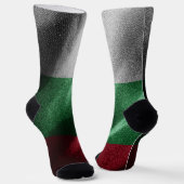 Bulgarije zijden vlag sokken (Gebogen)