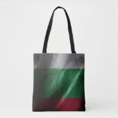 Bulgarije zijden vlag tote bag (Voorkant)