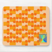 Bulge Out Contours Mousepad Muismat (Voorkant)