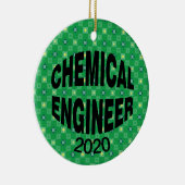 Bulging Chemical Engineer Keramisch Ornament (Rechts)