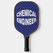 Bulging Chemical Engineer Pickleball Paddle (Voorkant)