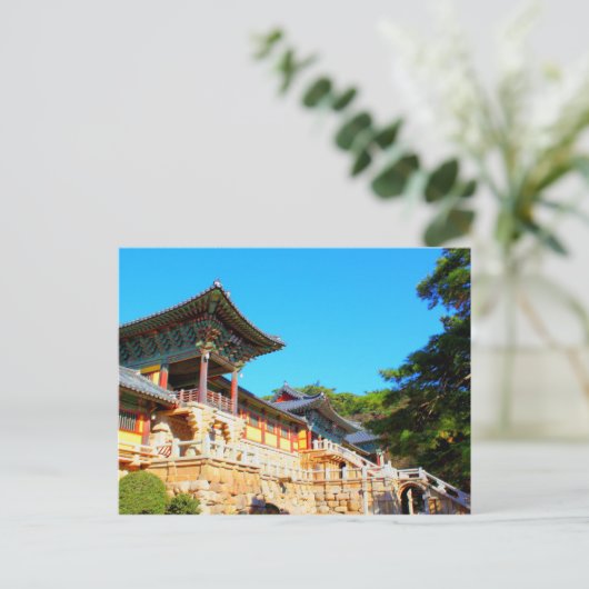 bulguksa tempel briefkaart (Staand voorkant)