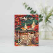 Bulguksa-tempel Zuid-Korea Briefkaart (Staand voorkant)
