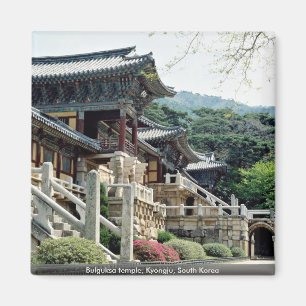 Bulguksa temple, Kyongju, Zuid-Korea Magneet