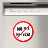 Bulimia nervosa is verboden! magneet (Insitu (Vaatwasser))