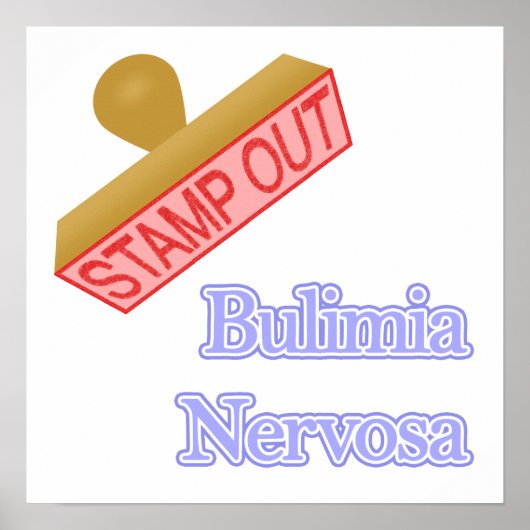 Bulimia Nervosa Poster (Voorkant)