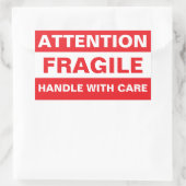Bulk Attention Fragile Stickers (Handle with Care) (Tas)