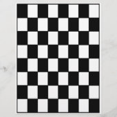 Bulk B&W Checkerboard Scrapbook Pages Flyer (Voorkant)