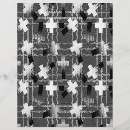 Bulk B&W Gezaaid in het Geloof Scrapbook Pagina's Flyer
