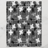 Bulk B&W Gezaaid in het Geloof Scrapbook Pagina's Flyer (Achterkant)
