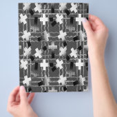 Bulk B&W Sown in Faith Scrapbook Pages Flyer (Hand)