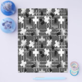 Bulk B&W Sown in Faith Scrapbook Pages Flyer (Enkel)