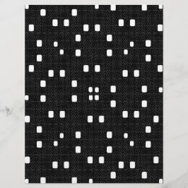 Bulk B&W Textured Minimalisme Scrapbook Pagina's Flyer