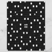 Bulk B&W Textured Minimalisme Scrapbook Pagina's Flyer (Achterkant)