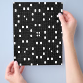 Bulk B&W Textured Minimalisme Scrapbook Pagina's Flyer (Hand)