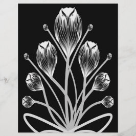 Bulk B&W Tulp Owlsprey H&S Schrapboek Pagina's Flyer