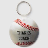 Bulk Baseball Coach-Sleutelhangers. Bedankt Coach Sleutelhanger (Voorkant)