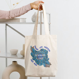 Bulk Cadeaus voor collega's Vrouw Leven Vrijheid B Tote Bag