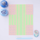 Bulk - Easter Pastel Cross Scrapbook Paper Flyer (Enkel)