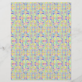 Bulk - Easter Pastels Abstract Scrapbook Paper Flyer