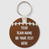Bulk Football Sleutelhangers PERSONALIZED VOOR Uw  (Voorkant)