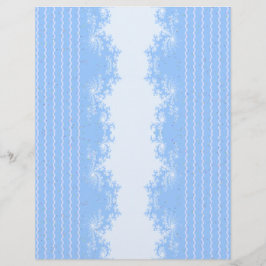 Bulk Kerst Fractal Pastel Blauwe Scrapbook Papier Flyer