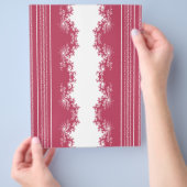 Bulk Kerst Fractal Pepermunt Scrapbook Papier Flyer (Hand)