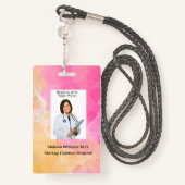 Bulk Kinderziekenhuis Personeel Foto ID-badges Badge (Achterkant met draagriem)