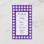 Bulk knipt uw eigen Labels voor thuisgebruik af (Achterkant)