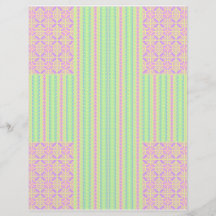 Bulk - Pasen Pastel Kruis Scrapbook Papier
