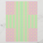 Bulk - Pasen Pastel Kruis Scrapbook Papier Flyer (Achterkant)