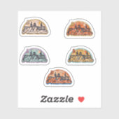 Bulk Staat Alabama Sticker (Vel)