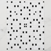 Bulk Textured Minimalisme Scrapbook Pagina's Flyer (Achterkant)