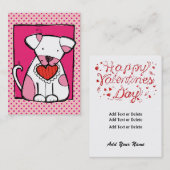 Bulk Valentijn op Visitekaartjes - SRF (Voorkant / Achterkant)