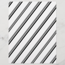 Bulk W&B Diagonale Strepen Scrapbook Pagina's