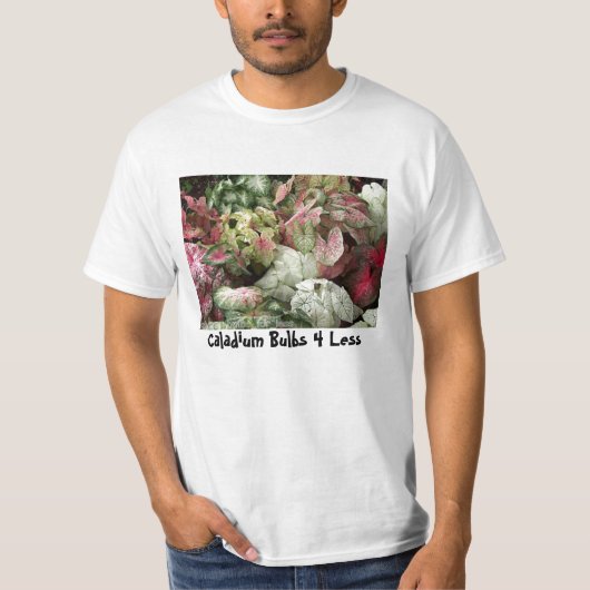 BulkAssortPic, Caladium Bulbs 4 Minder T-shirt (Voorkant)