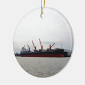 Bulkcarrier Viola Keramisch Ornament (Links)
