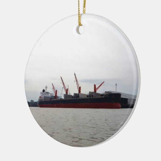Bulkcarrier Viola Keramisch Ornament (Links)